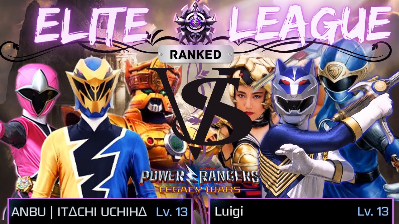 Power Rangers Legacy Wars Ranked Elite League Battle Aiyon Vs