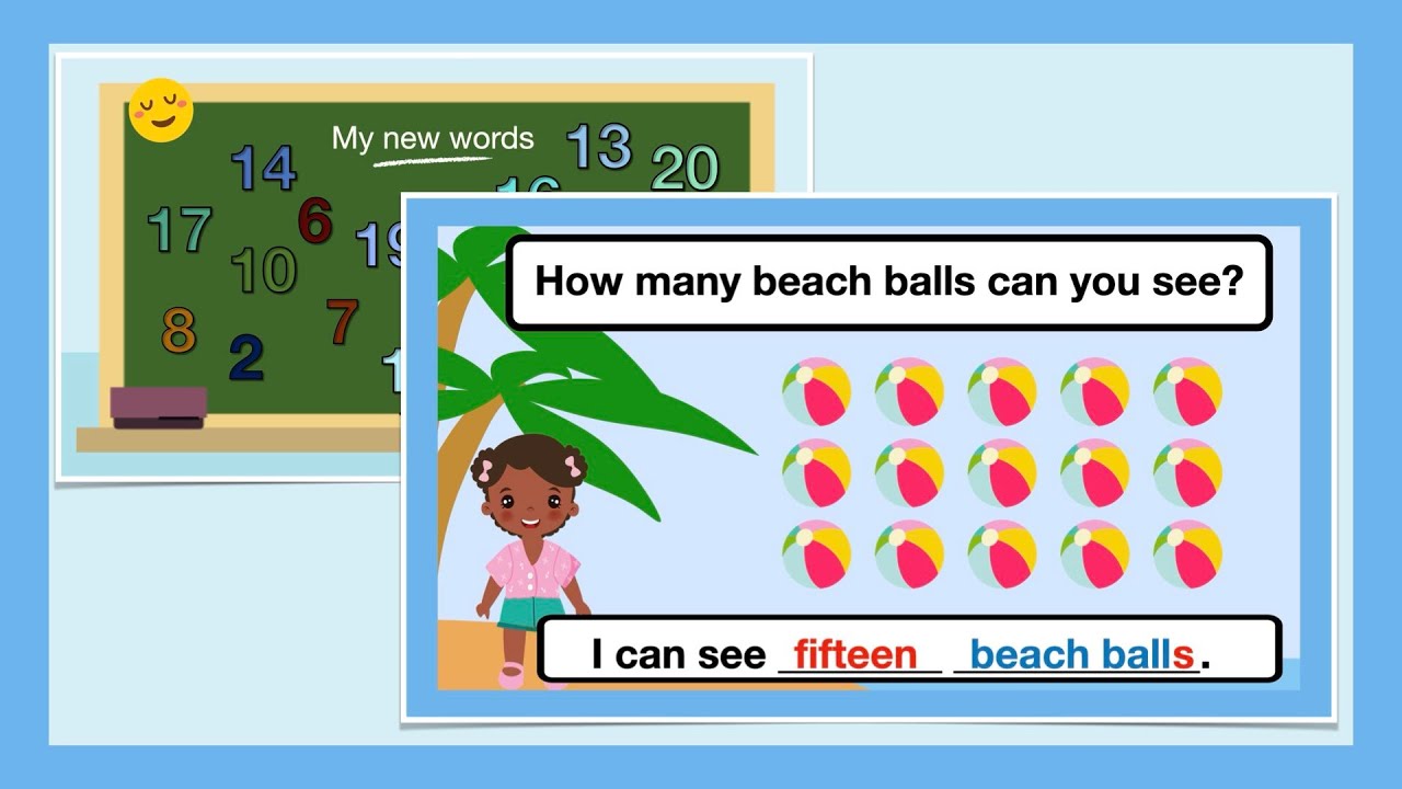 Speak English: Numbers 1–20 & 'How Many?' Questions for Beginners - YouTube