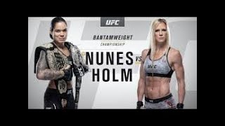Holly Holm vs Amanda Nunes