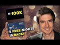 Five FREE Nights is BACK! Best Credit Card BONUSES Feb 2024