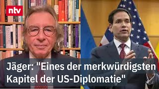 Jäger: "Eines der merkwürdigsten Kapitel der US-Diplomatie" - 28-Punkte-Plan-Chaos | ntv