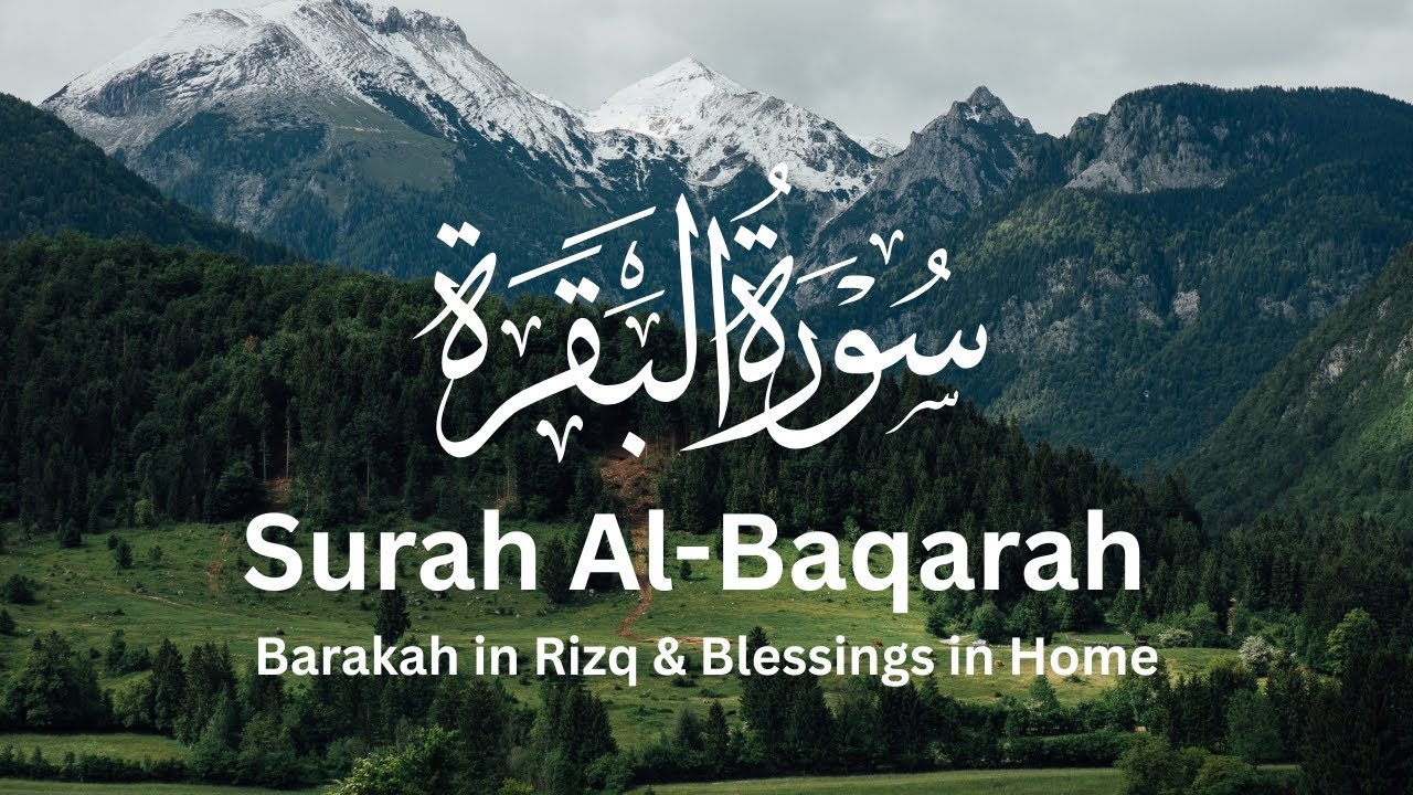 Surah Al-Baqarah for Barakah in Rizq & Blessings in Home | Aqsa Lateef | Recitation of Surah Baqarah