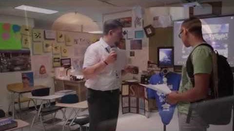 Virtual Inclusion; Homebound Students Attend Class Via a Robot