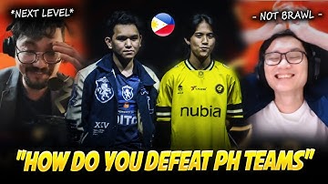 Casters SPITTING FACTS "PH TEAMS are on a DIFFERENT LEVEL when it COMES to Playing MLBB"