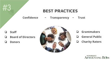 NONPROFIT AUDITS:   Demystifying the Nonprofit Audit Experience