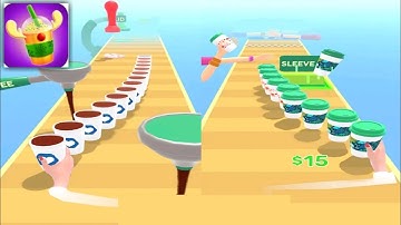 Coffee Stack Walkthrough Gameplay All Levels Android,iOS | New Update Max Level Gaming | Level 1-4