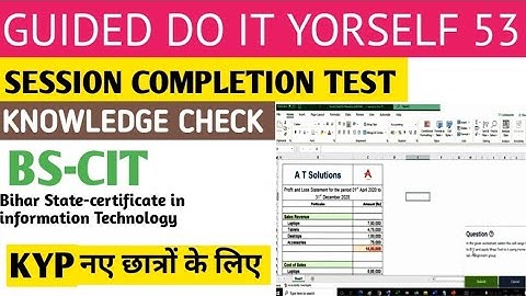 GUIDED DO-IT-YOURSELF SESSION 53 | BS-CIT SESSION 27 (HINDI)