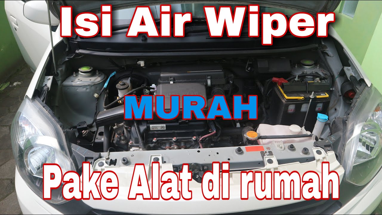 Cara isi air wiper MURAH !!! Tutorial Hasan ayla isiairwiper murah
