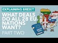 What Brexit Deal Do EU Countries Want? (Part Two) - Brexit Explained