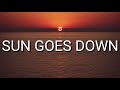 Lil Nas X - Sun Goes Down (Lyrics)