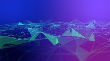 Geometric Triangles 3D Fractal Animation HD Video