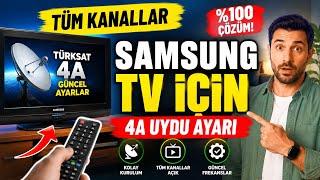 Samsung Tv Kanal Ayarlama | Türksat 4A Frekans Ayarı, Sinyal Yok Ve TKGS screenshot 5