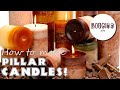 How to make PILLAR candles? Candle making made easy | HowtomakeCandles.info