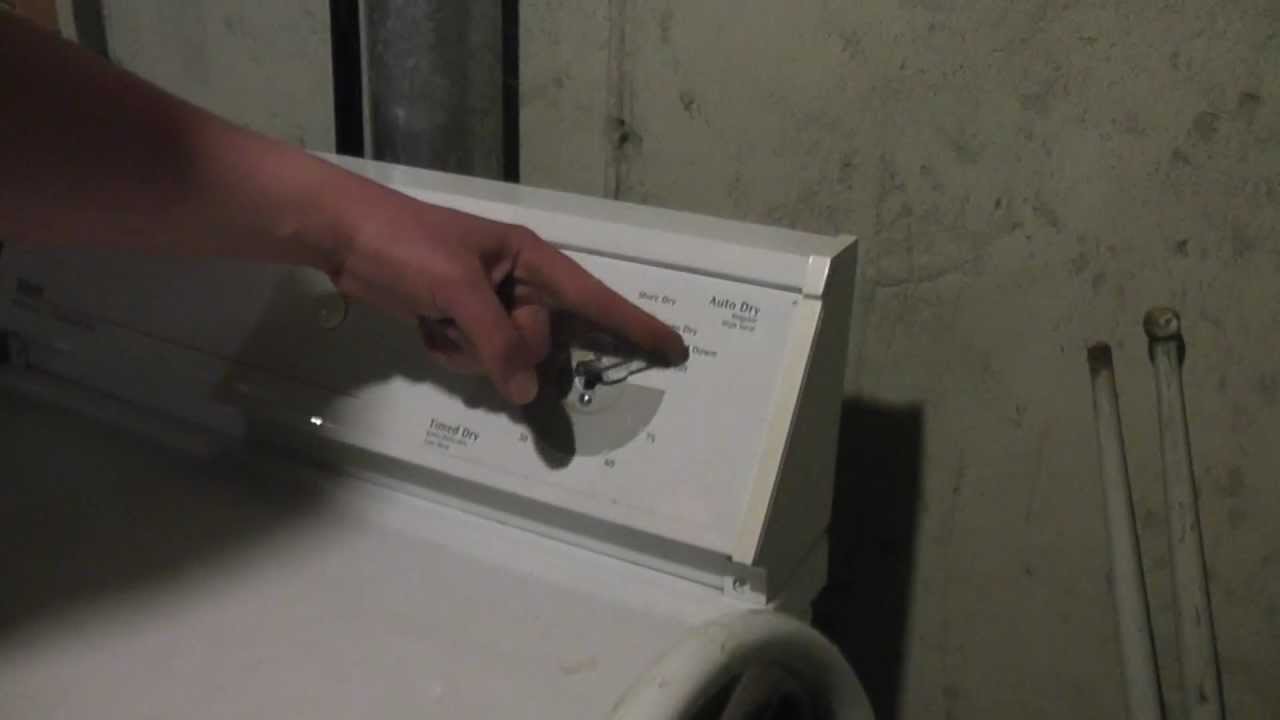 Redneck Dryer Knob Repair YouTube
