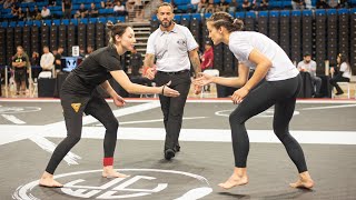 Mary vs. S. Silva at the 2024 Jiu Jitsu World League Worlds