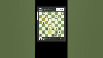 Tricked opponent to checkmate | Bullet Chess Game  #chess #chessgame #bulletchess #checkmate