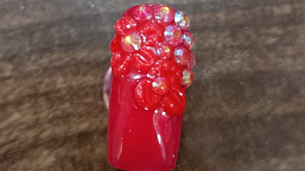 luxury bridal nail art