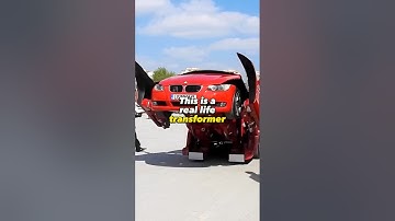 Watch BMW Transform Into 12 Foot Robot 🤖