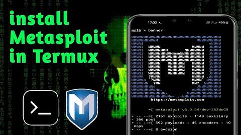 How to install Metasploit in Termux without root in just one click| android | Termux course