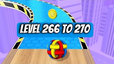 Going Balls SpeedRun Gameplay. Level 266 - 270.