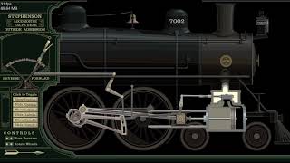 Stephenson Valve Gear  Test Animation