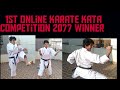 1st online karate kata competition 2077 winner   jagat singh dhanuk