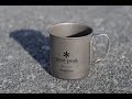 Кружка Чашка Snow Peak 600 Titanium Single Wall Cup