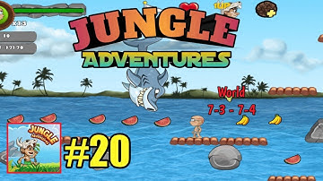 Jungle Adventures Gameplay Walkthrough Part 20 All Levels 7-3 - 7-4 (Android, iOS) #20