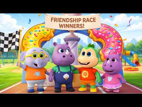 🏆 Spike vs Thunder: The Great Race! | Sharing is Caring | Best Friends Race | Spike Cartoon