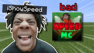 ishowspeed minecraft server experience