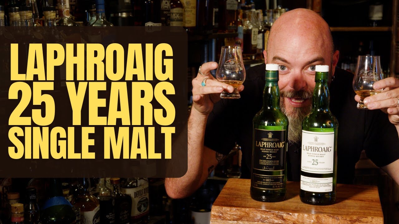 Laphroaig 25 Years Single Malt - YouTube