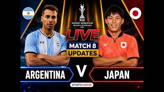Argentina vs Japan Hockey LIVE Commentary and Updates Hockey World Cup 2026 Men s