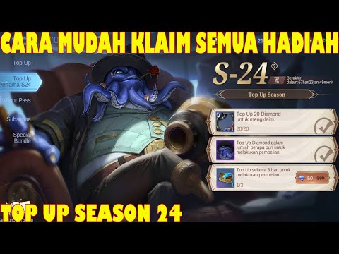 CARA BELI RENAME CARD TOP UP PERTAMA SEASON 24 MOBILE LEGENDS