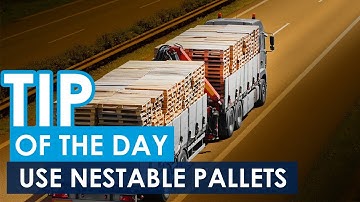 Tip Of The Day: Nestable Pallets | Plastic Pallet Pros #6