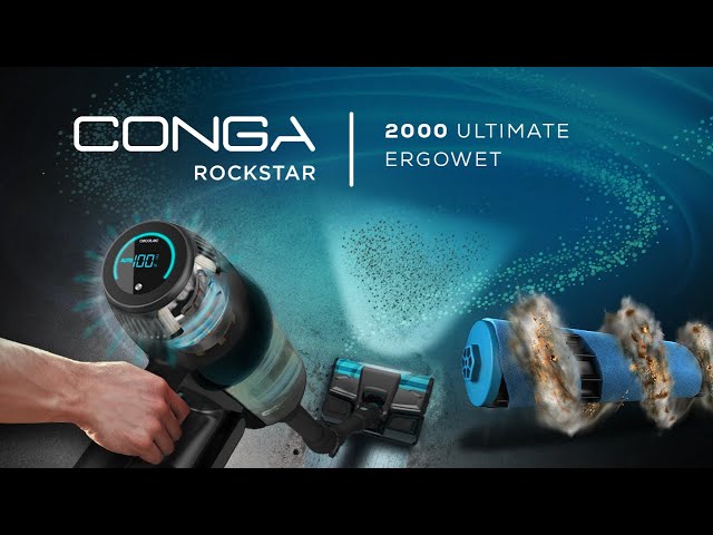 The cleaning revolution: Conga Rockstar Ultimate Ergowet 