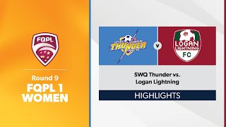 FQPL 1 Women Round 9 - SWQ Thunder vs. Logan Lightning Highlights