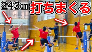 (Volleyball match) Hacker scores the most points