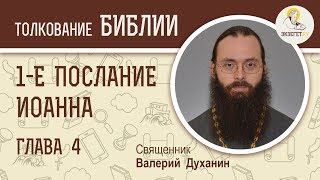 Первое Послание Иоанна. Глава 4. Священник Валерий Духанин. Библия. Новый Завет