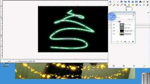 Gimp 2.6-Neon Laser Beam Tutorial.flv