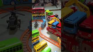 kereta api, bus telolet, mobil mobilan, helikopter, truk, truk oleng, jcb, tractor, cartoon, train