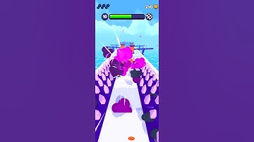 Join blob clash 3D All level, iOS Android gameplay walkthrough gaming videos..