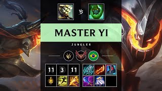 Master Yi Jungle vs Zac - BR Grandmaster Patch 25.09
