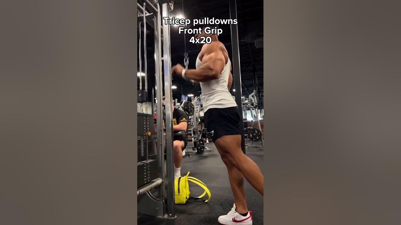 Triceps Workout%F0%9F%94%A5 Follow%F0%9F%91%89%40gains #fi #gymguru # ...
