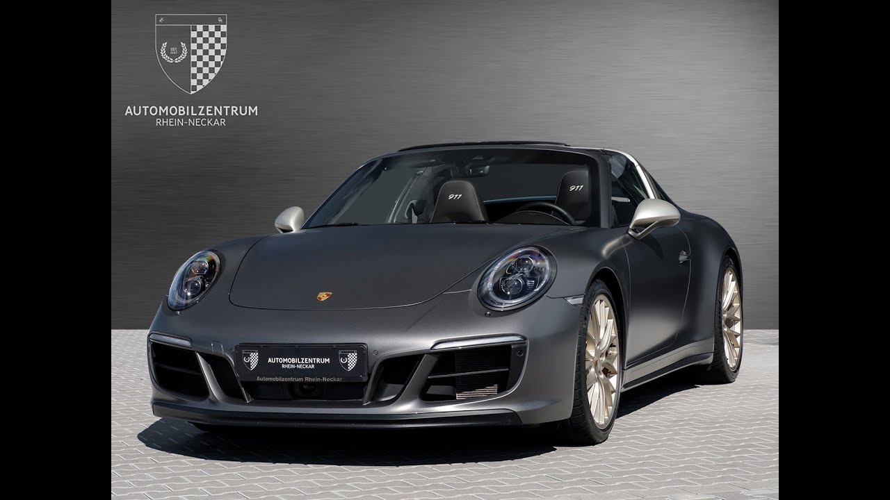 Porsche 911 Targa 4 GTS Sylt Edition SportDesignPaket YouTube