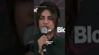 Girls Should Be Financially Independent - Priyanka Chopra