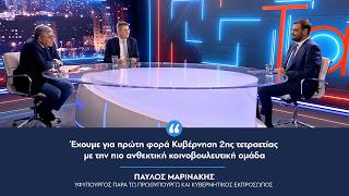 «Έχουμε για πρώτη φορά Κυβέρνηση 2ης τετραετίας με την πιο ανθεκτική κοινοβουλευτική ομάδα»