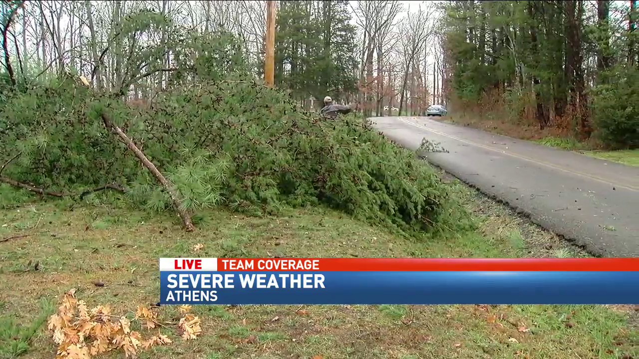 Severe weather in Bradley County YouTube