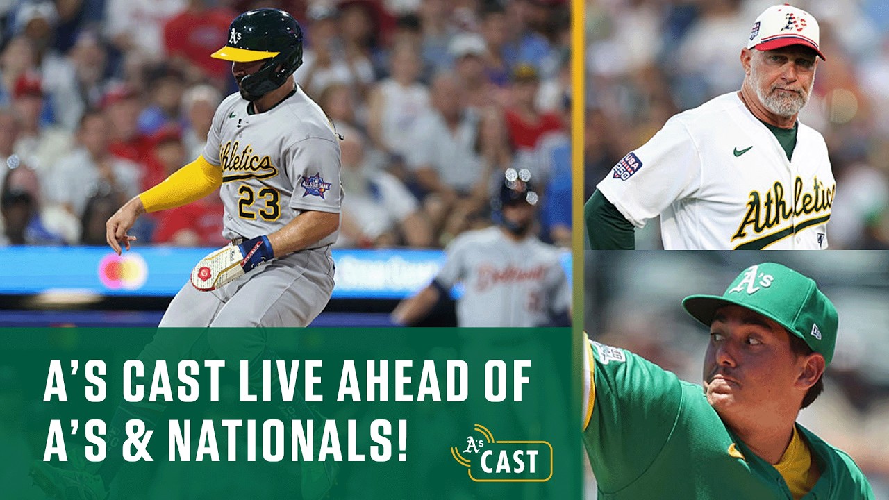 A's Cast Live Ahead of A's & Nationals! | Joshua Kuroda-Grauer, Mark Kotsay & Kevin Frandsen join!