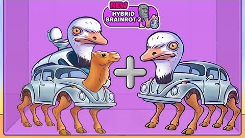 Merge Fellas Italian Hybrid Brainrot 2 Gameplay Reaching Max Level New update 😱