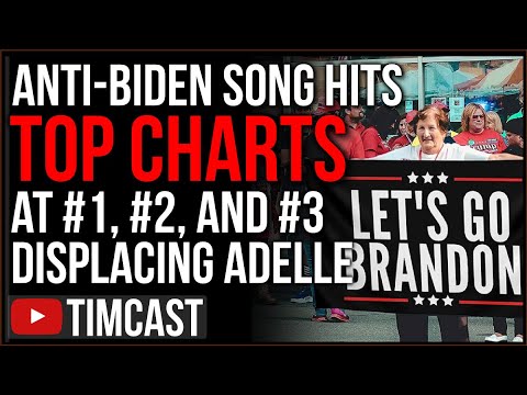 Anti Biden Songs Let's Go Brandon Hit #1, #2, AND #3 On Itunes Top 10, Democrats OUTRAGED